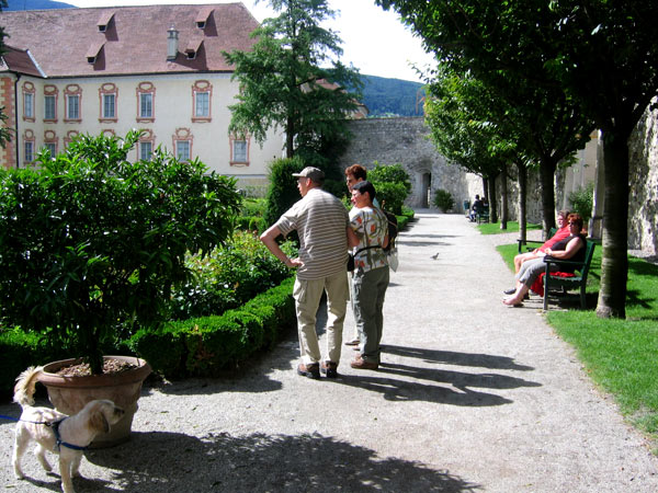 De Hofgarten, één van de tuinen in Brixen