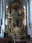 driebeukige hallenkerk Pfarrkirche Mariä Himmelfahrt (1339 ) met een barok interieur