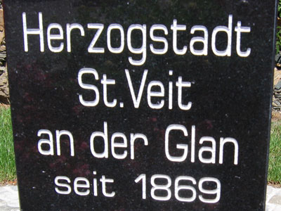 Herzogstadt St. Veit an der Glan seit 1869