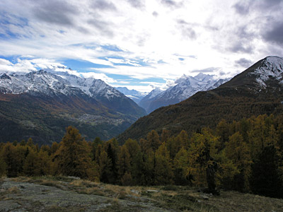 Richting de Zermatt ook