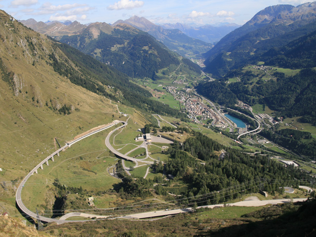Impressie van onze passenrit over de Gotthardpass