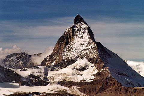 De Matterhorn van dichtbij